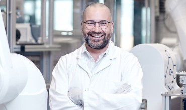 Male scientist in lab Male scientist in lab